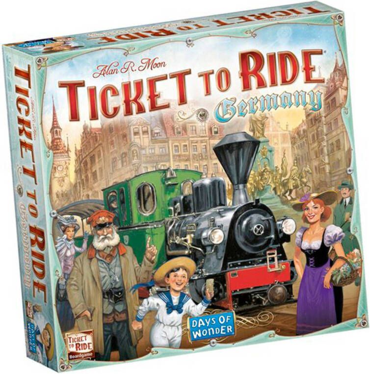 Days of Wonder Ticket to Ride Germany (Engelstalig)