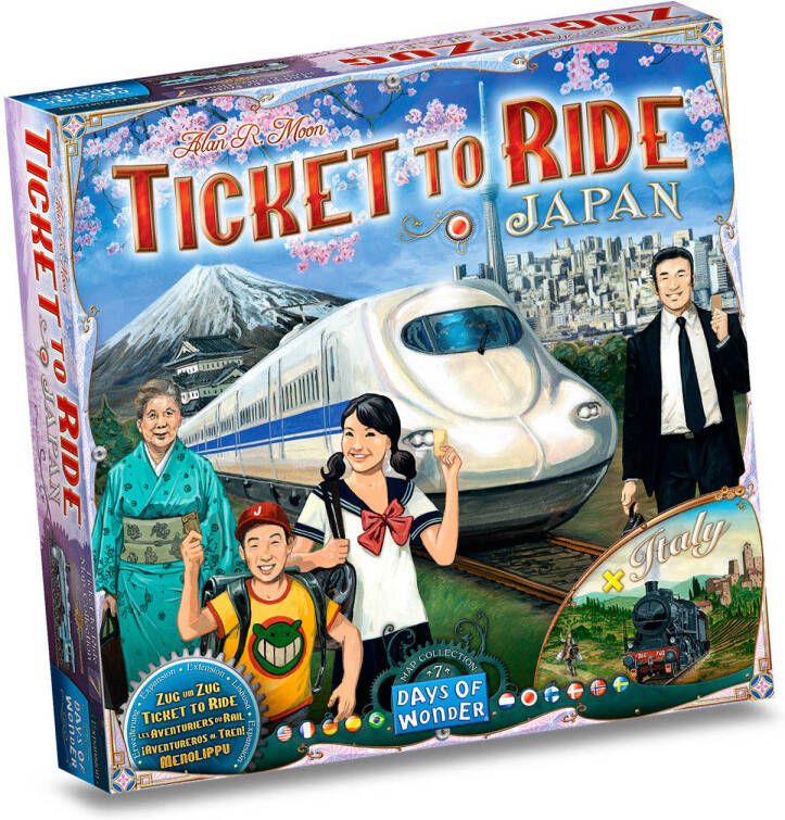 Days of Wonder Ticket to Ride japan & italy uitbreidingsspel