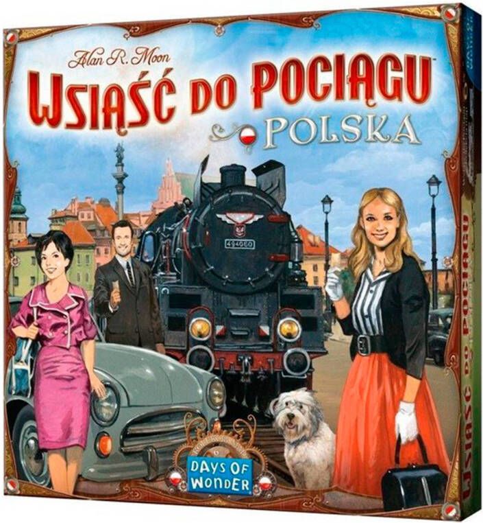 Days of Wonder Ticket to Ride polska (engelstalig pools) uitbreidingsspel