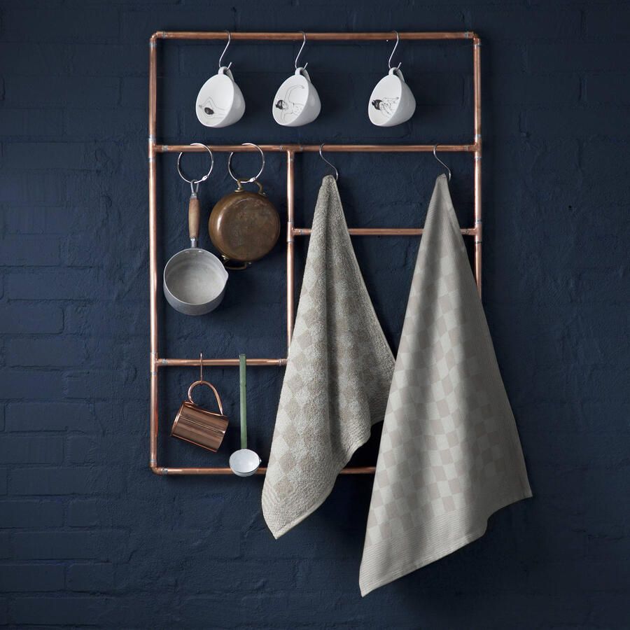 DDDDD Theedoek Barbecue 65x65 cm van 100% katoen jacquard-weefsel (set 6-delig) - Foto 2