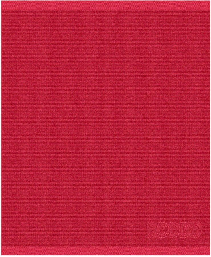 DDDDD keukendoek logo katoen 50x55 cm rood - Foto 3