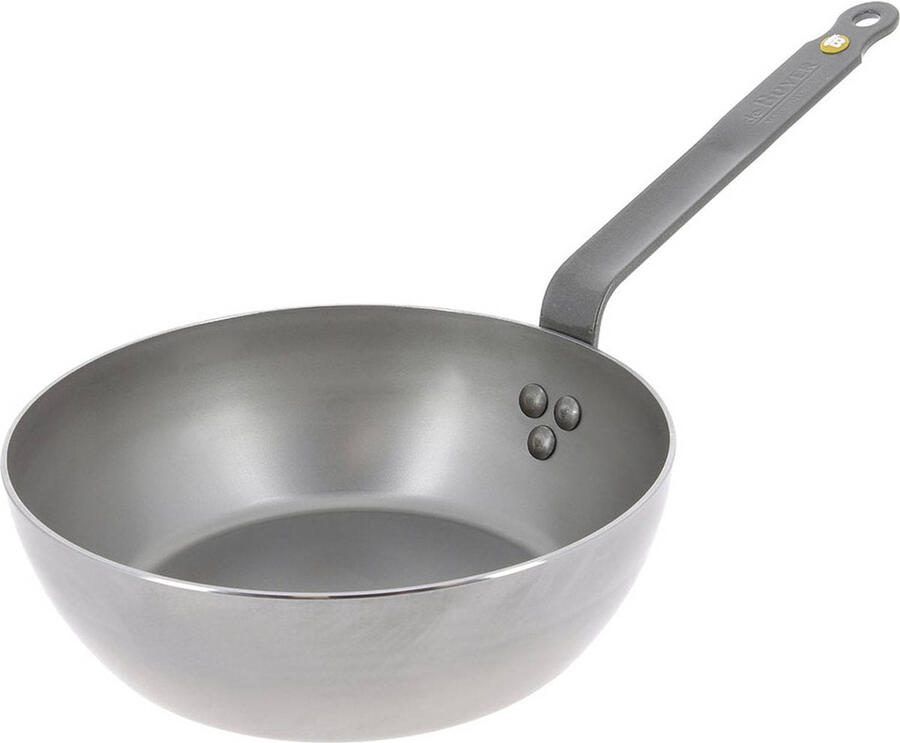 De Buyer Hapjespan Sauteuse Mineral B Element ø 24 cm 2.5 liter zonder anti-aanbaklaag - Foto 6