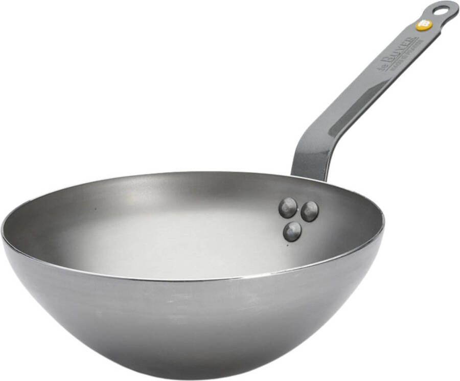 de Buyer Wokpan Mineral B Element ø 40 cm Zonder anti-aanbaklaag
