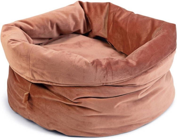 DbL Designed by Lotte Fluco Kattenmand Stof Roze 45x45x35 cm