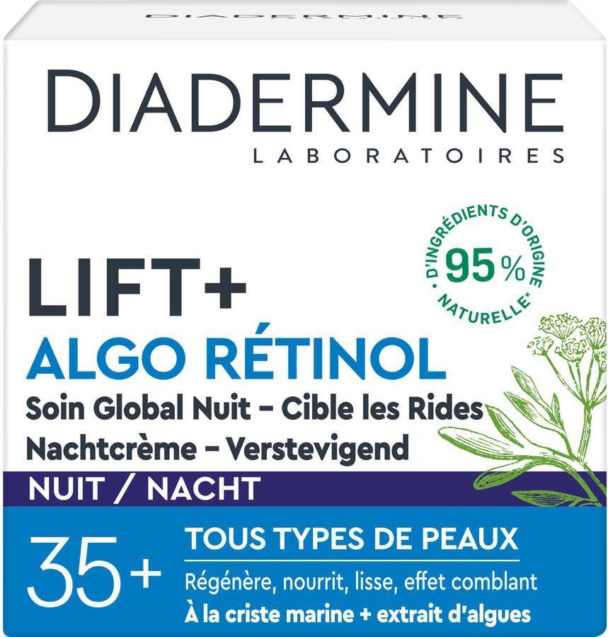 Diadermine Lift+ Algo Retinol 35+ Verstevigende Nachtcrème 50 ml