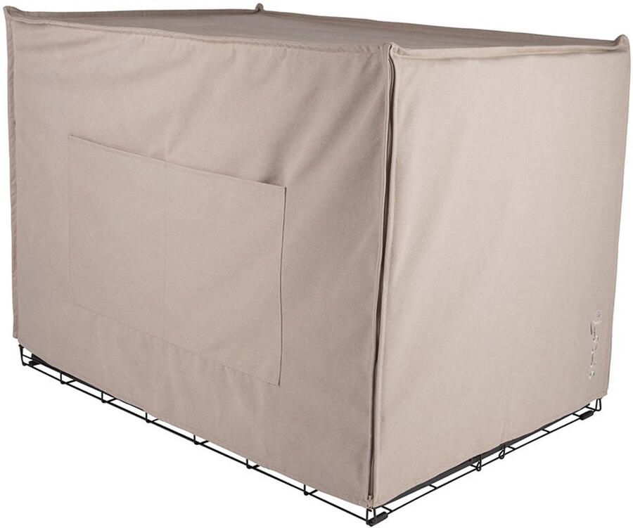 District 70 hondenbench hoes (110x73x76 cm) CRATE Cover Sand XL