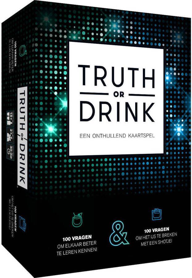 CUT Truth or Drink Nederlandstalig Kaartspel - Foto 2