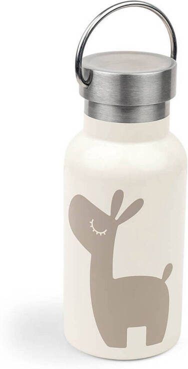 Done by Deer Thermo Metalen fles Lalee (350 ml) Sand