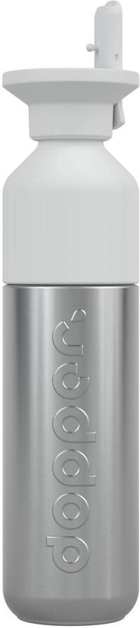 Dopper Steel Drinkfles x Flip Straw Stainless Steel 490 ml