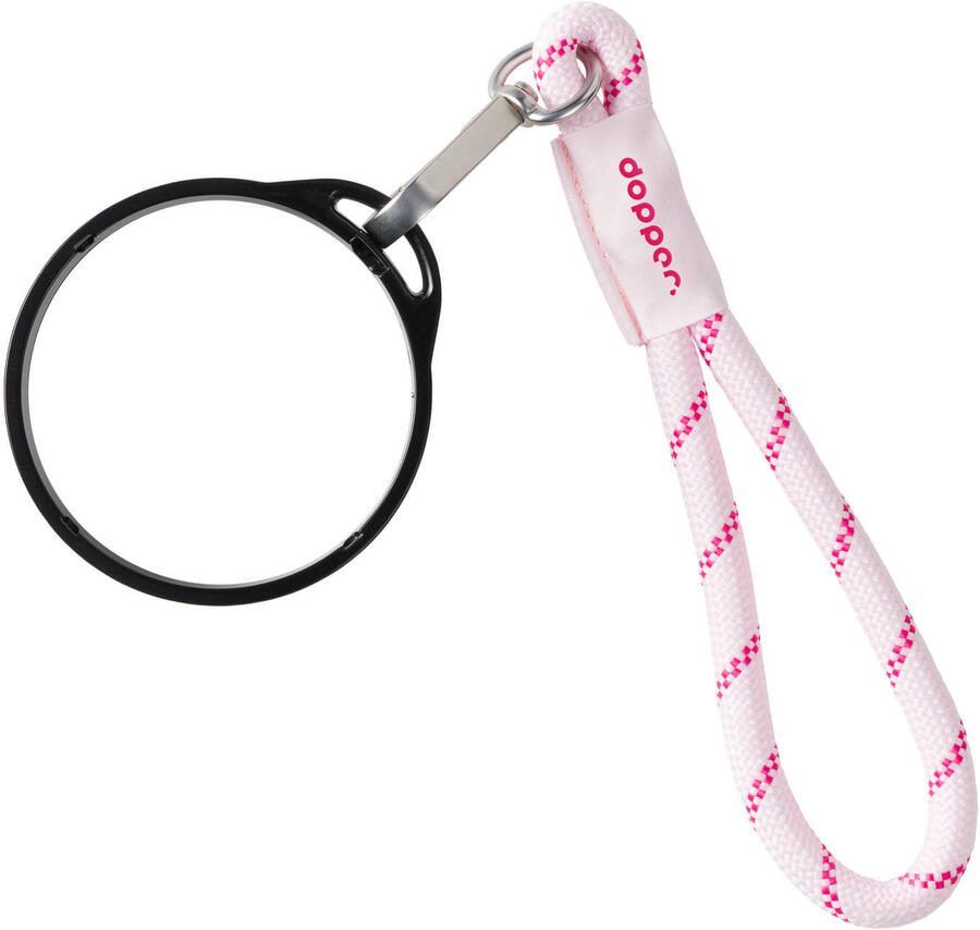 Dopper Wrist Cord Black Mug Ring Cherry Pink