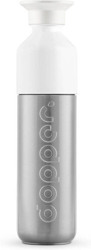 Dopper Thermosfles Insulated Drinkfles Silver 350 ml