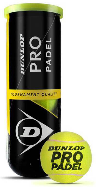 Dunlop padel ballen set van 3