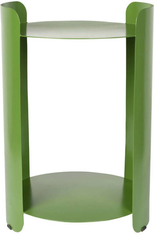 Dutchbone Navagio Bijzettafel Rond 31 cm Metaal Groen - Foto 4
