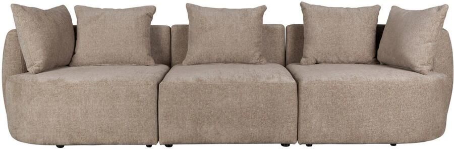 Dutchbone | Bank Rocca 4.5 Seater Cappuccino | Zitmeubels woonkamer | 4 5-zitsbank - Foto 3