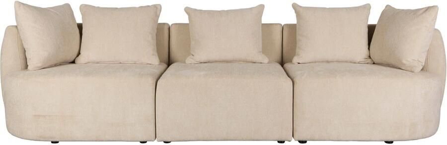 Dutchbone | Bank Rocca 4.5 Seater Latte | Zitmeubels woonkamer | 4 5-zitsbank - Foto 3