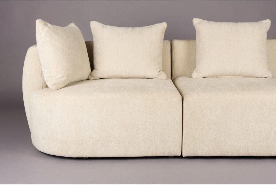 Dutchbone | Bank Rocca 4.5 Seater Latte | Zitmeubels woonkamer | 4 5-zitsbank - Foto 2