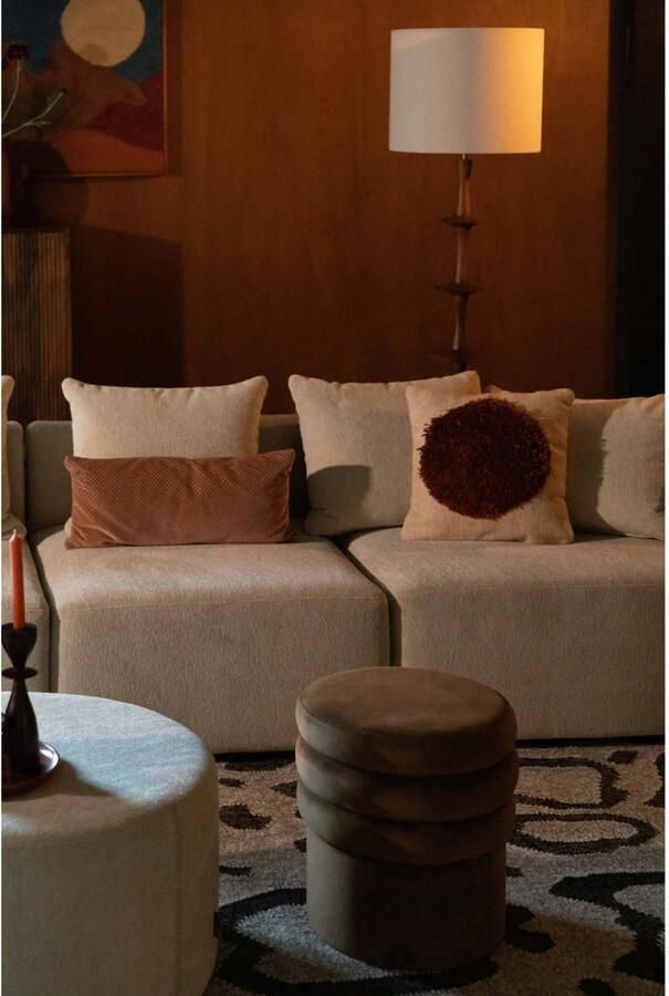 Dutchbone | Bank Rocca 4.5 Seater Latte | Zitmeubels woonkamer | 4 5-zitsbank