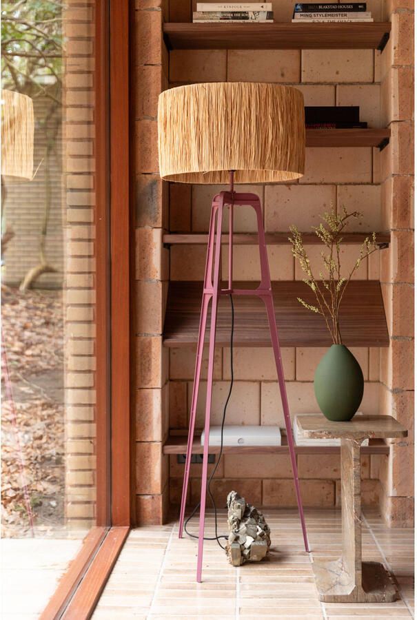 Dutchbone Afra Vloerlamp| Staande lamp Paars