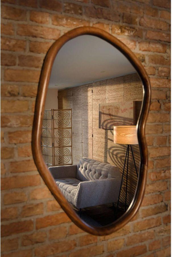 Dutchbone | Dutchbone | Spiegel Ashley Walnut | Woonaccessoires | Spiegel | Woonaccessoires | Spiegel - Foto 4