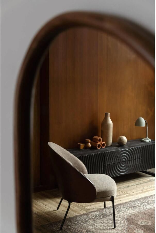 Dutchbone | Dutchbone | Spiegel Ashley Walnut | Woonaccessoires | Spiegel | Woonaccessoires | Spiegel