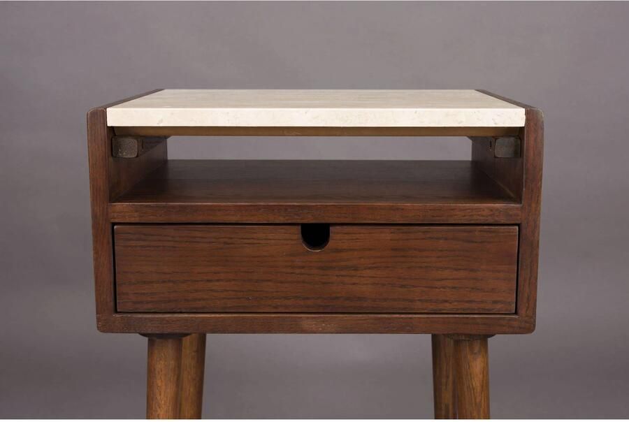 Dutchbone | Dutchbone | Bijzettafel bedstand Arda | Slaapkamerkasten | Nachtkastje | Slaapkamerkasten | Nachtkastje - Foto 4