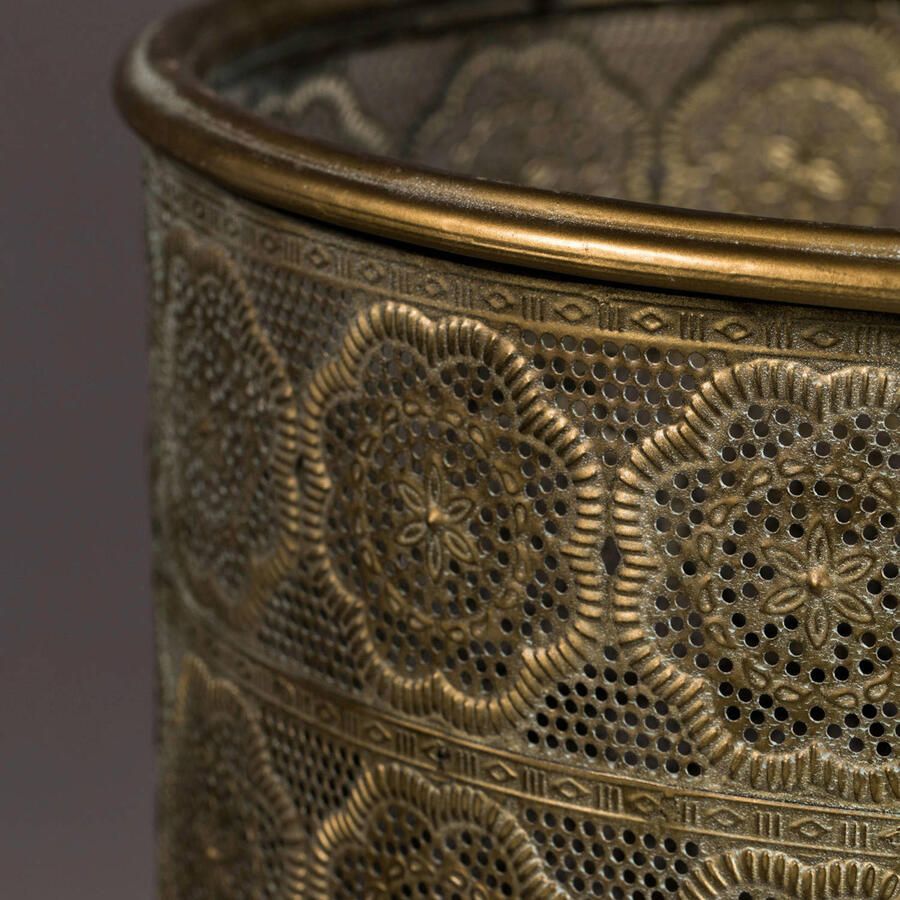 Dutchbone Plantenstandaard Botanique 53cm Goudkleurig - Foto 3