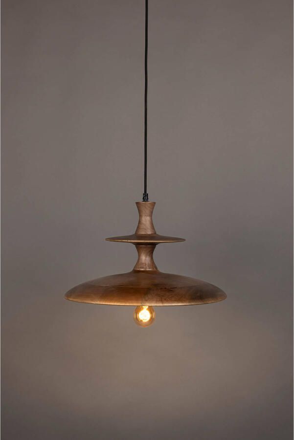 Dutchbone | Dutchbone | Hanglamp Cath L Walnut | Woonaccessoires | Hanglamp | Woonaccessoires | Hanglamp - Foto 2