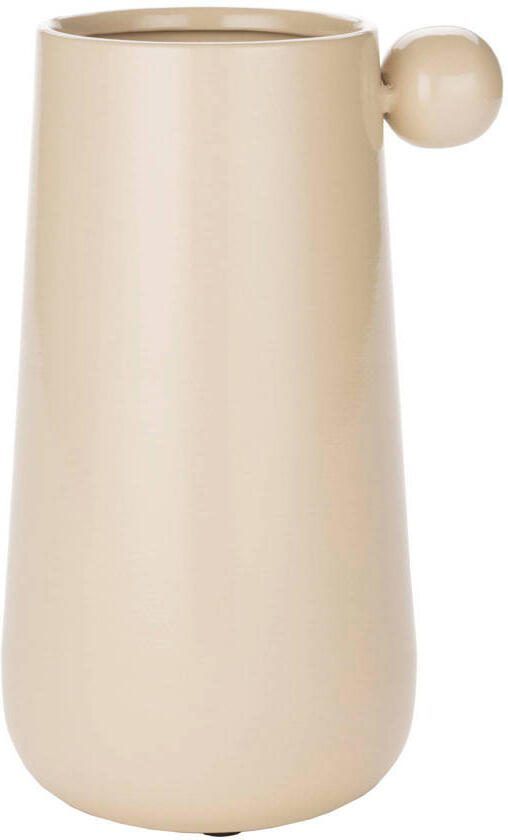 Dutchbone Dot vaas M Beige