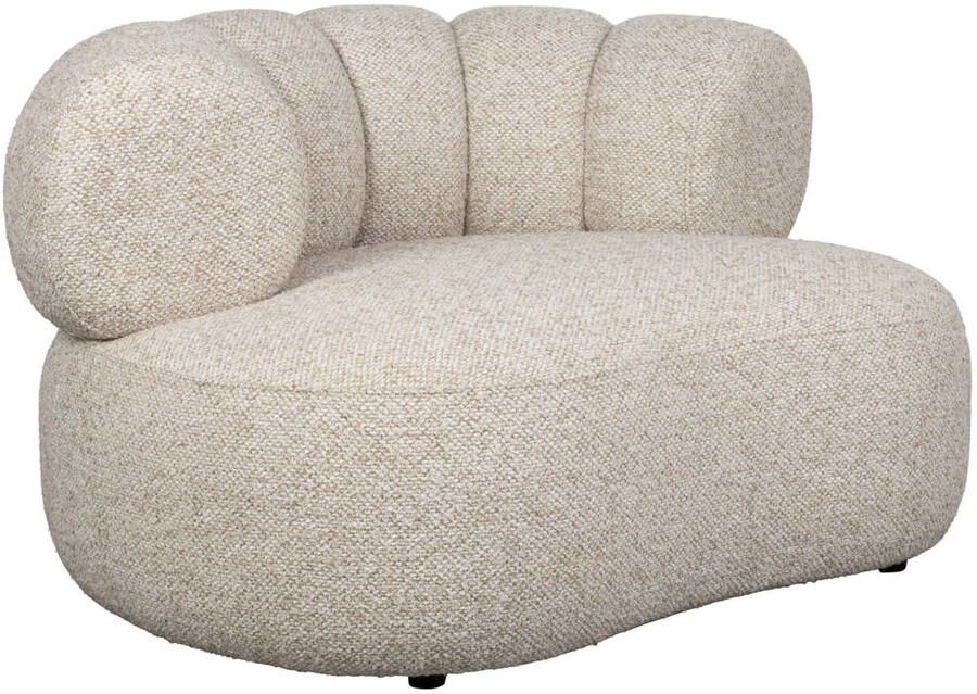 Dutchbone Fauteuil Duvane Bouclé Beige