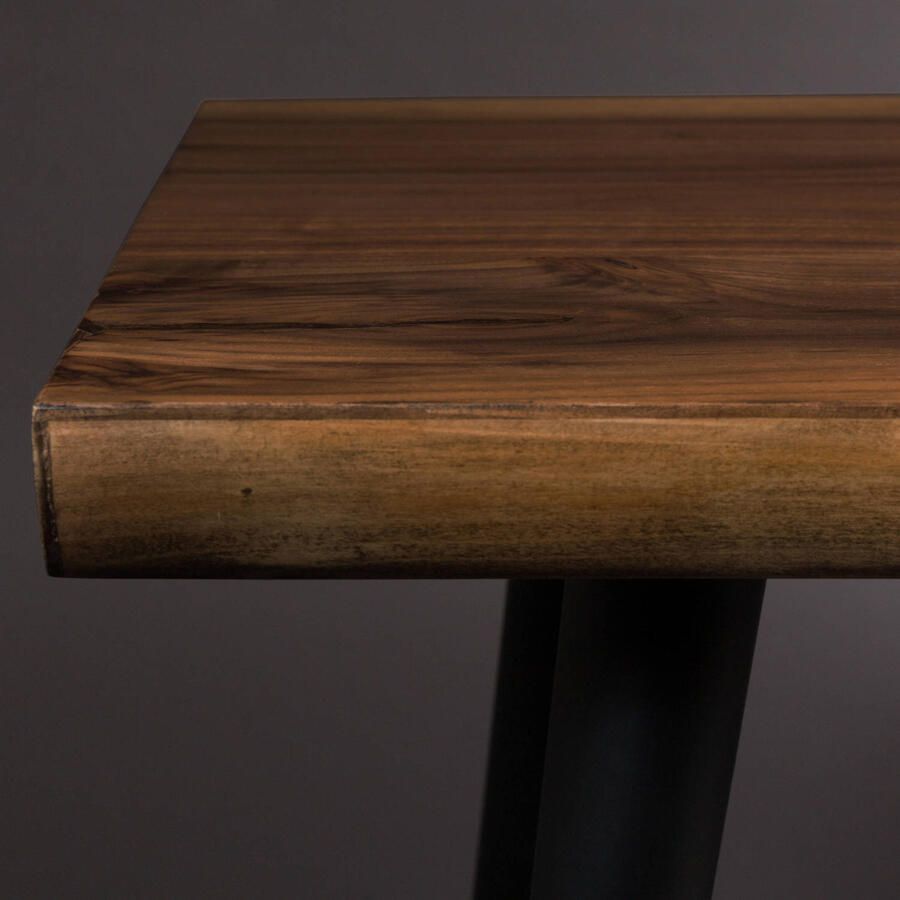 Dutchbone Alagon Tafel Bankje Bruin 160x40cm - Foto 3