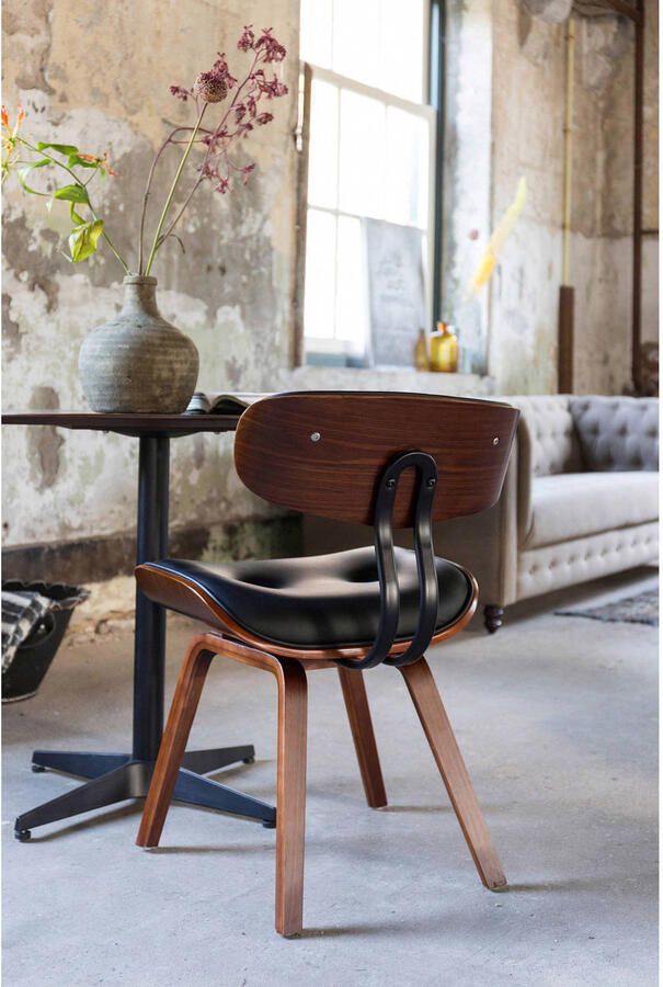 Dutchbone | Dutchbone | Eetkamerstoel Blackwood Walnut | Zitmeubels eetkamer | Eetkamerstoel | Zitmeubels eetkamer | Eetkamerstoel