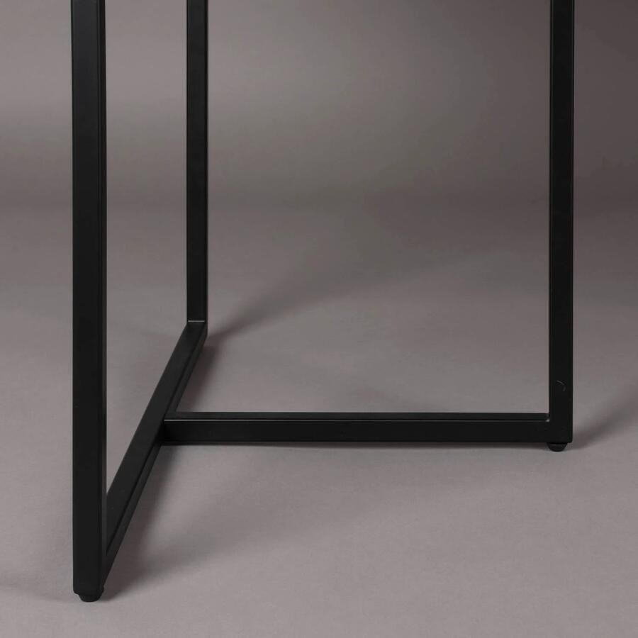 Dutchbone Class Eettafel Visgraat 220 x 90 cm Zwart - Foto 3