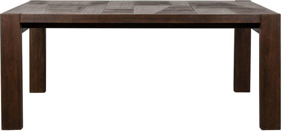 Dutchbone Eettafel Bruneau Acaciahout 180 x 90cm Bruin