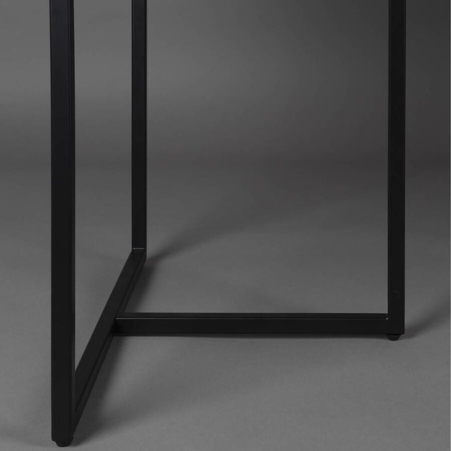 Dutchbone " Class Eettafel Visgraat Ø 120 cm Zwart " - Foto 2