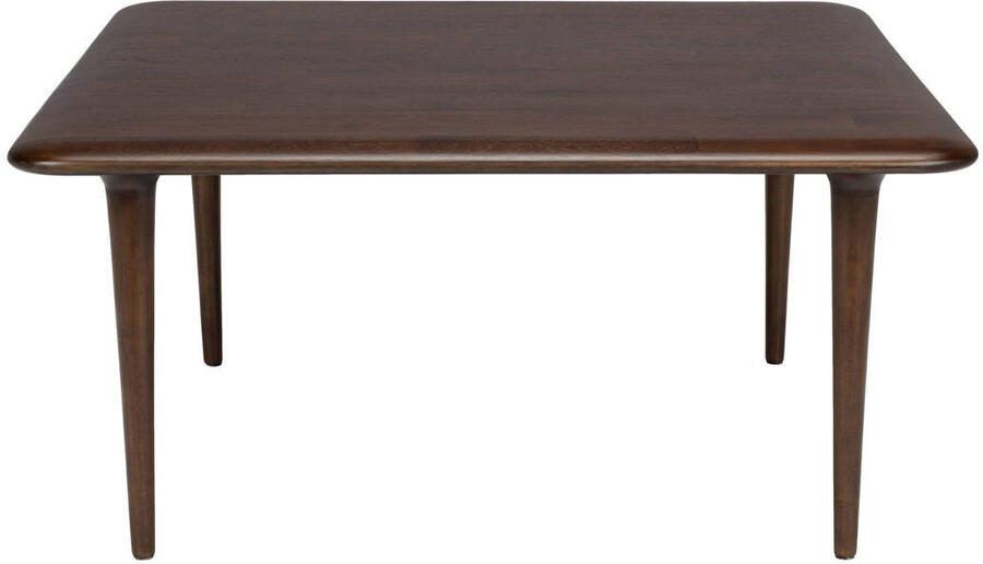 Dutchbone Elroy Salontafel 70x70 cm Hout Walnootkleur Bruin