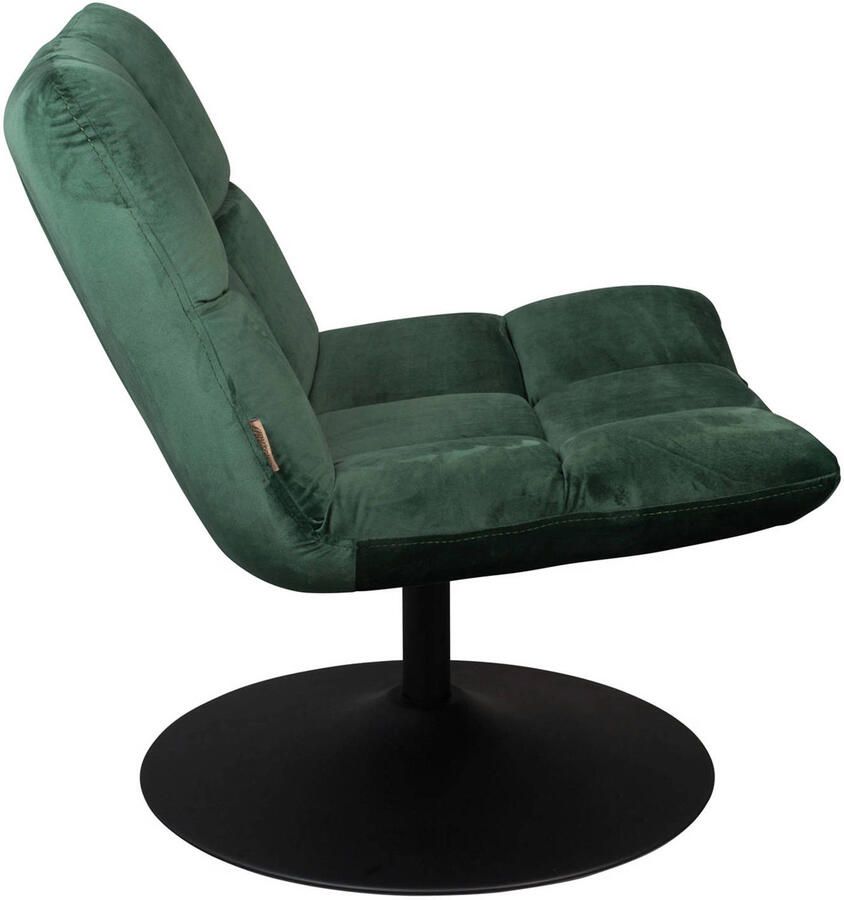 Dutchbone | Dutchbone | Fauteuil Bar Velvet Green | Zitmeubels woonkamer | Draaifauteuil | Zitmeubels woonkamer | Draaifauteuil - Foto 2