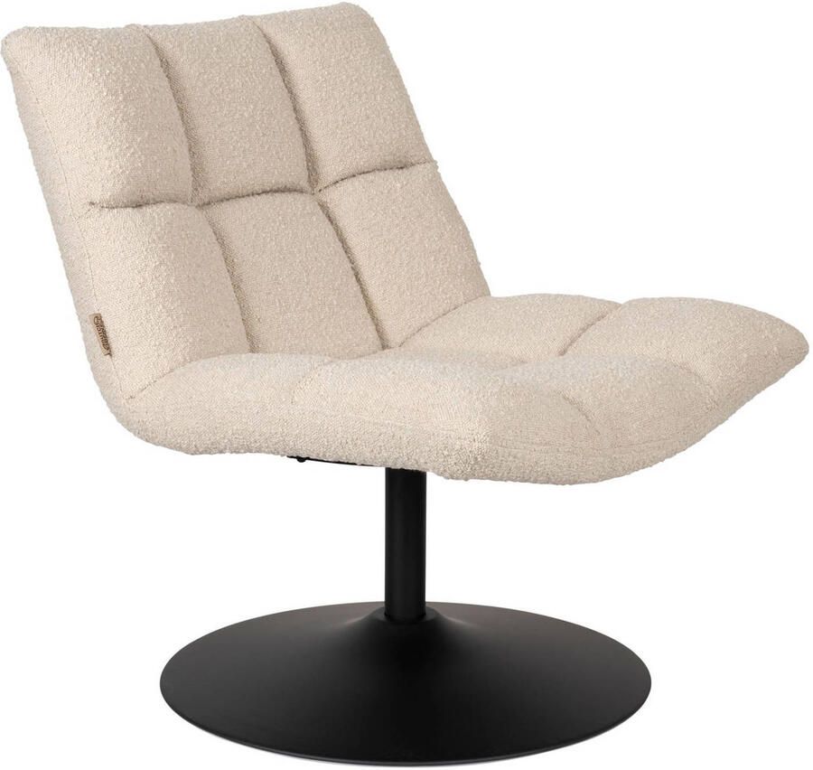 Dutchbone Draaifauteuil Bar Bouclé Beige - Foto 2