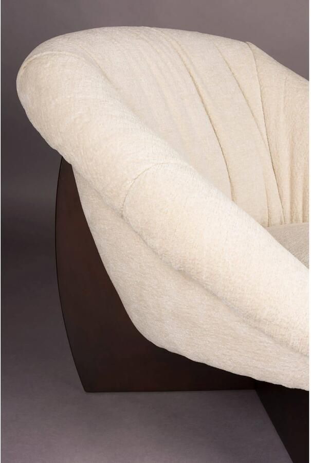 Dutchbone | Fauteuil Emilius Beige | Zitmeubels woonkamer | Fauteuil - Foto 3