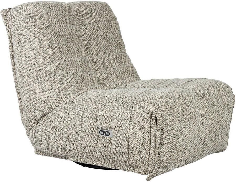 Dutchbone | Dutchbone | Fauteuil Hamilton Recliner Cappuccino | Zitmeubels woonkamer | Draaifauteuil | Zitmeubels woonkamer | Draaifauteuil