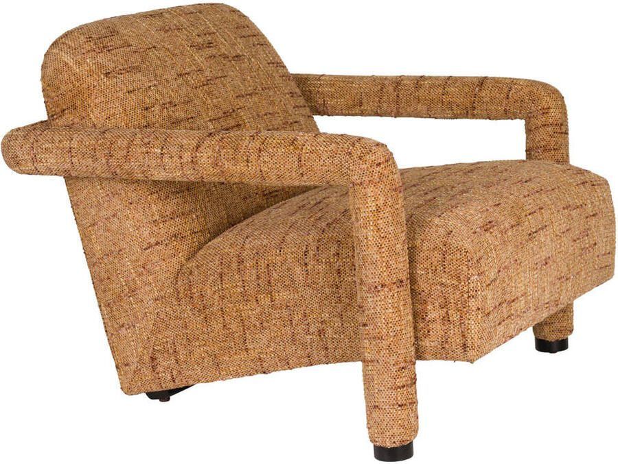 Dutchbone Fauteuil Kent Okergeel
