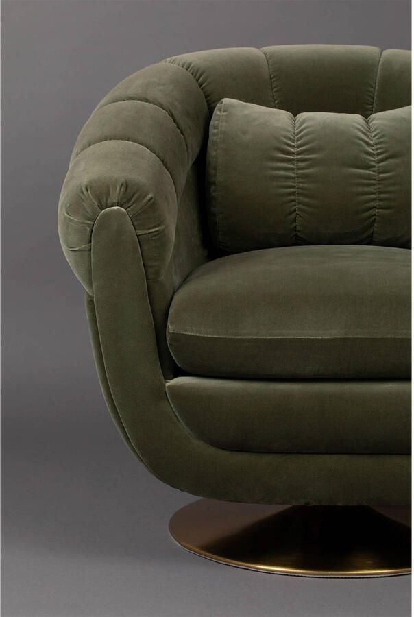 Dutchbone | Dutchbone | Fauteuil Member Olive | Zitmeubels woonkamer | Draaifauteuil | Zitmeubels woonkamer | Draaifauteuil - Foto 2