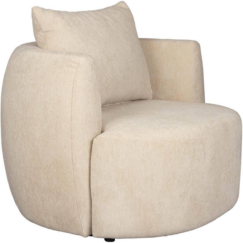 Dutchbone | Dutchbone | Fauteuil Rocca Latte | Zitmeubels woonkamer | Fauteuil | Zitmeubels woonkamer | Fauteuil - Foto 3