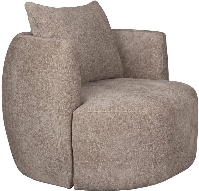 Dutchbone | Fauteuil Rocca Cappuccino | Zitmeubels woonkamer | Fauteuil - Foto 2