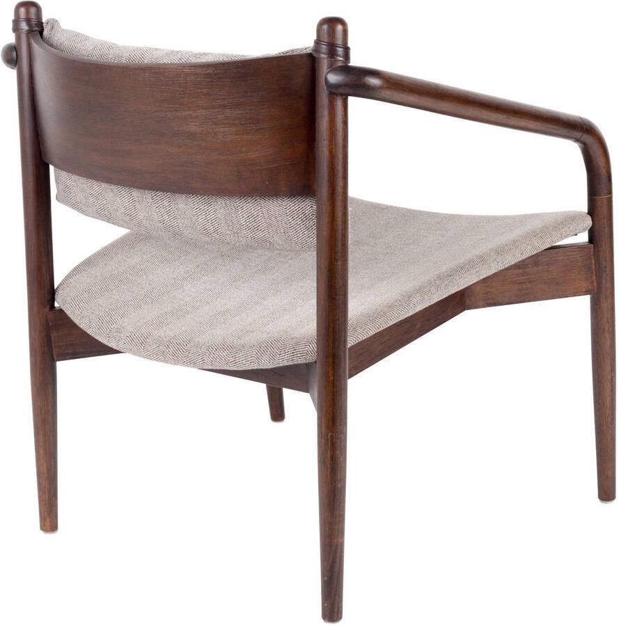 Dutchbone Torrance Fauteuil Bruin Beige