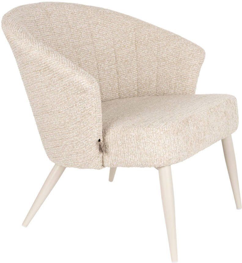 Dutchbone Fauteuil Georgia Chenille Beige