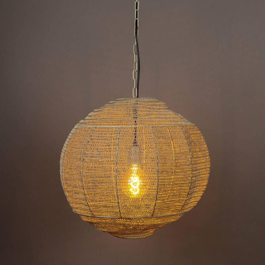 Dutchbone Hanglamp Meezan 50cm Grijs