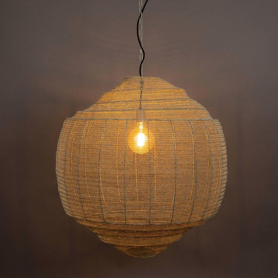 Dutchbone Hanglamp Meezan 70cm Grijs