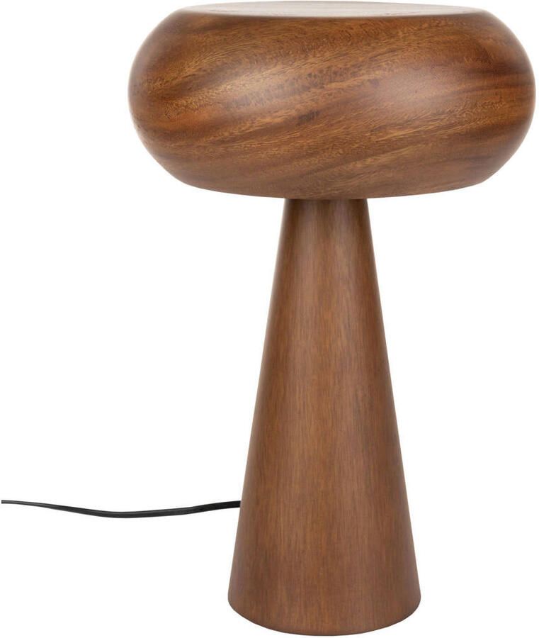 Dutchbone Tafellamp Morel Acaciahout 37cm hoog Bruin