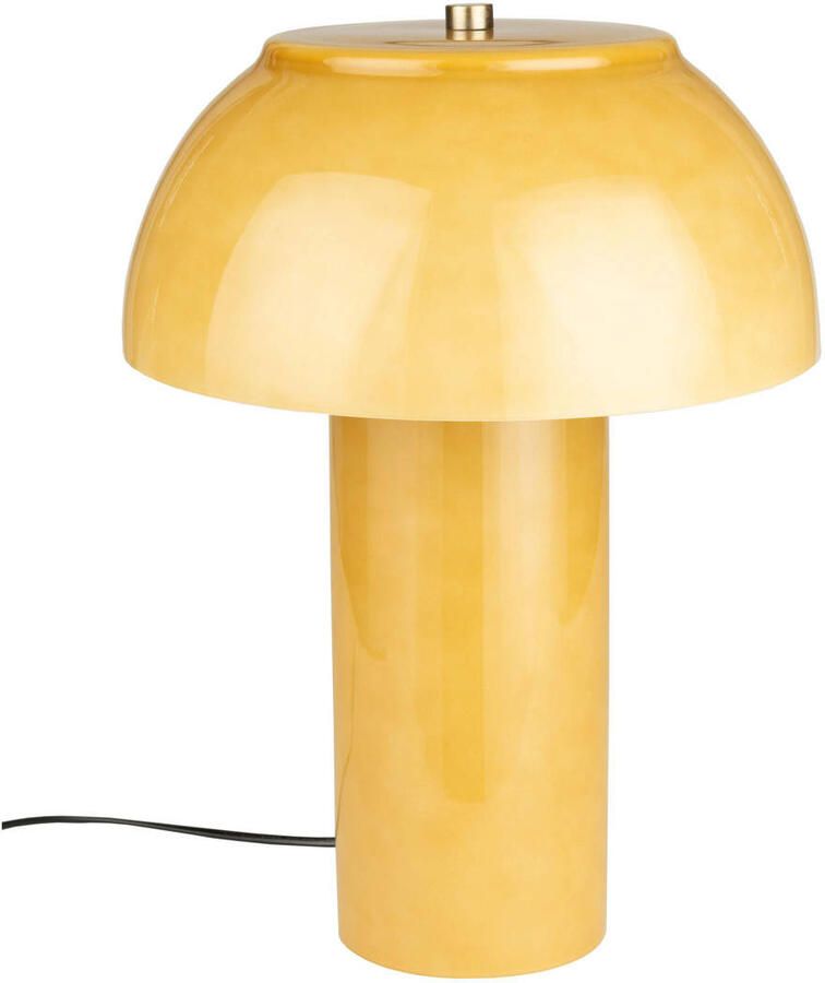 Dutchbone Tafellamp Morvan 42cm hoog Geel