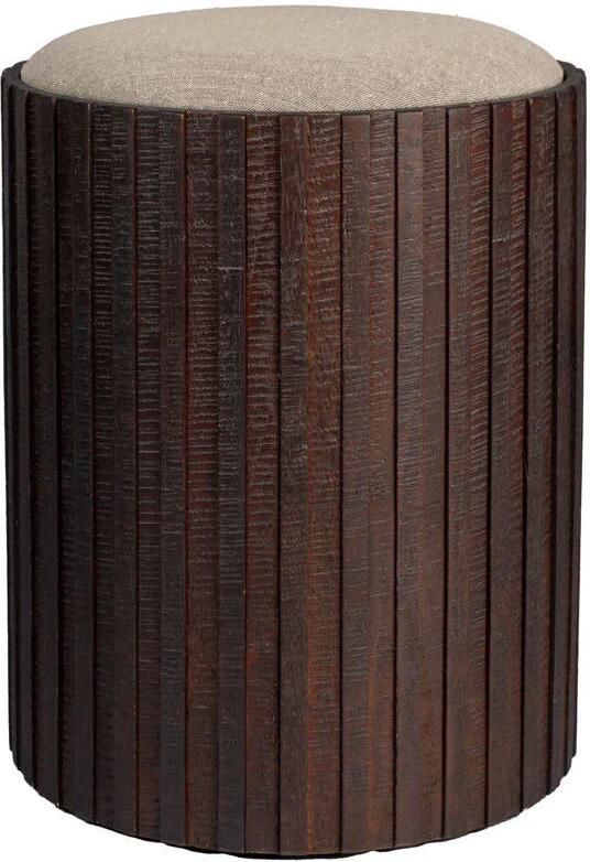Dutchbone | Dutchbone | Storage Poef Bay High | Woonaccessoires | Poef | Woonaccessoires | Poef - Foto 2